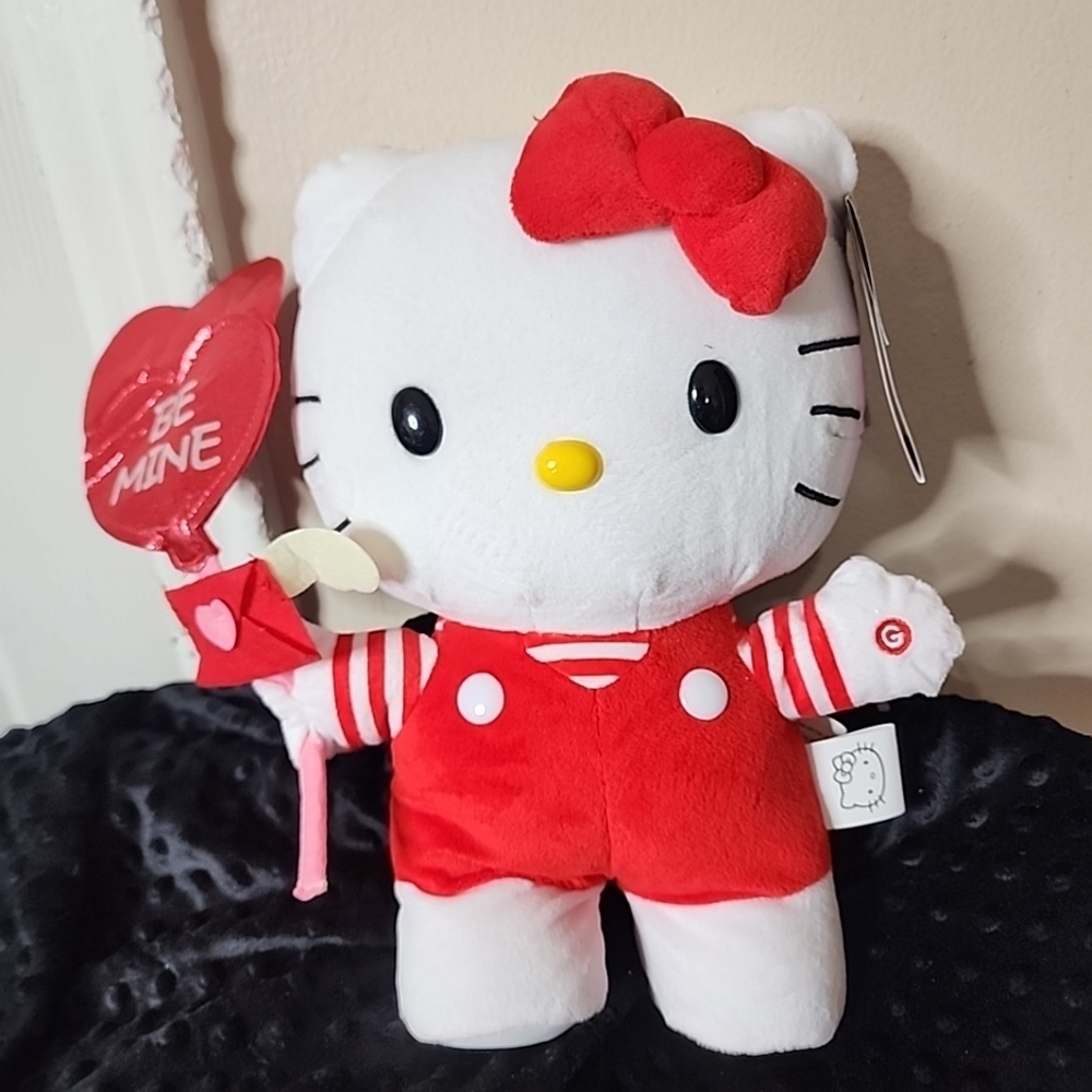 Hello Kitty Valentine's Gemmy Animated Plush Side Stepper. Musical - Picture 6 of 6